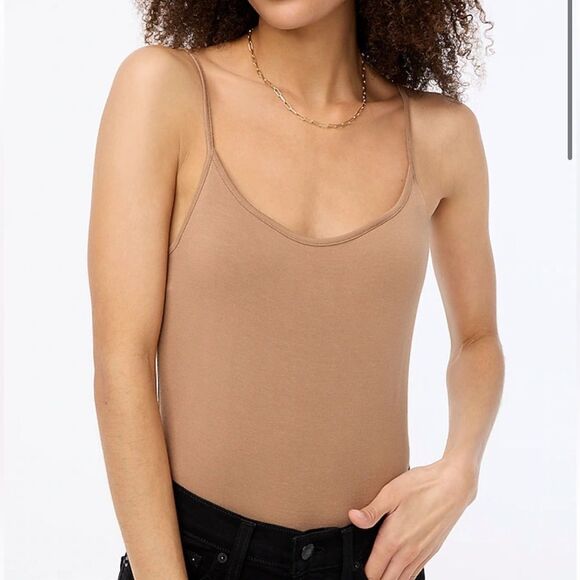 J Crew Layering Cami Size‎ XXL Light Siena - Picture 1 of 9